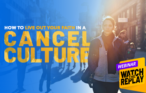 Webinar banner for sharing the gospel in a cancel culture